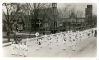 Seymour High School Band marching on North Main Street about 1931